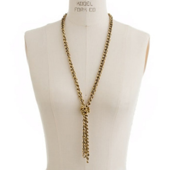 Madewell Jewelry - Madewell Knotted Chain Necklace